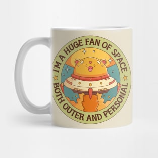 huge fan of space both outer and personal, introvert Mug